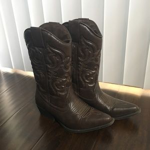 Brown Cowboy Boots